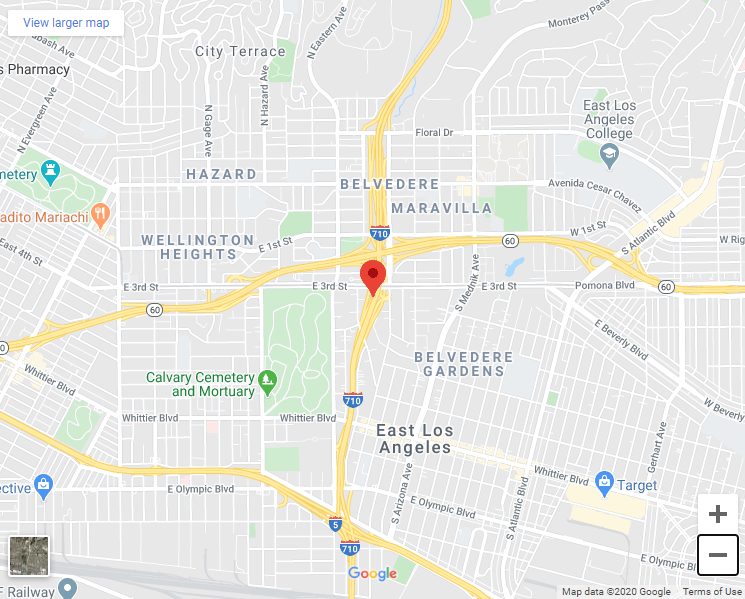 710 freeway at 3rd street